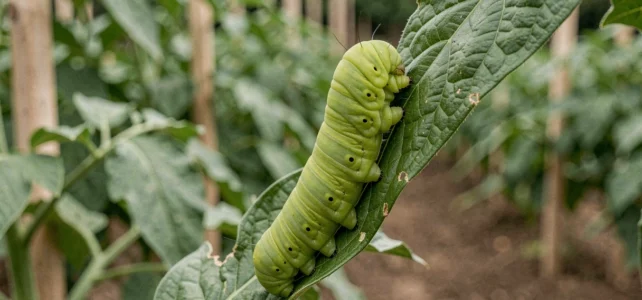Comment identifier une chenille verte fluo et faut-il la garder au potager ? Comment identifier une chenille verte fluo et faut-il la garder au potager ?